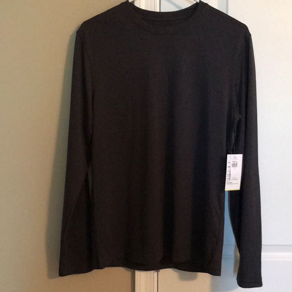 NWT Old Navy Dark Gray Long Sleeve Active Top Size S